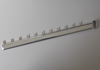  Зображення Кронштейн флейта овальна на перемичку 45 см 11 шпильок 