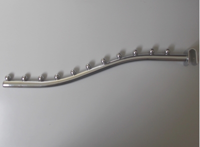  Зображення Кронштейн хвиля труба на перемичку 45 см 11 кульок 