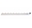  Зображення Кронштейн флейта овальна на перемичку 45 см біла 